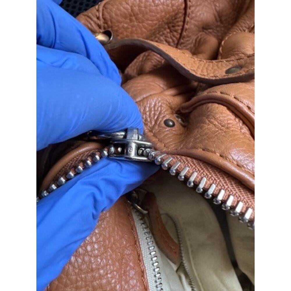 Chloé Paddington Leather Satchel Bag Tan/Brown - Picture 14 of 16